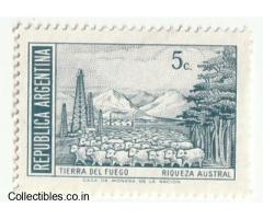 1953 Republica Argentina (Argentina) 5c Not Used