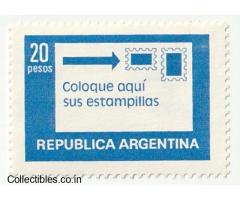 1966 Republica Argentina (Argentina) 20p Not Used