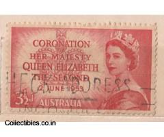 1953 Australia's 3.1/2d Used