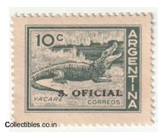 1953 Argentina's 10c Not Used