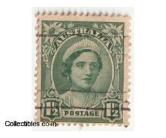 1937 Australia's 1.1/2D Used