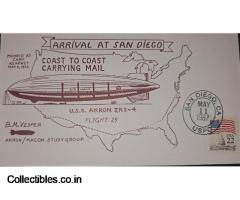 USA Zeppelin  Commemorative Card - 2